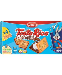 Cuetara Печиво-сендвіч дитяче з шоколадно-молочною начинкою Choco Guay 168 г